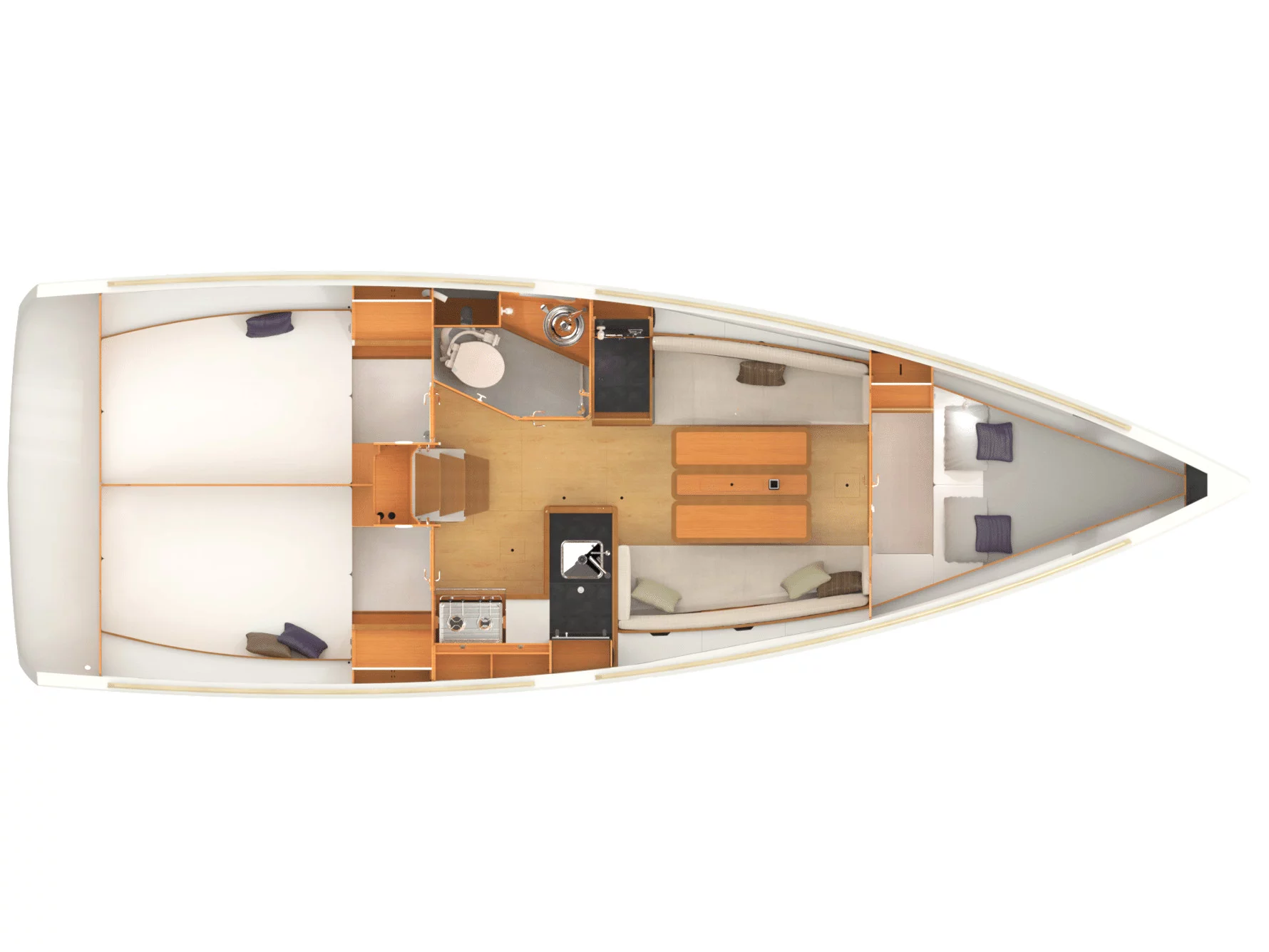 Sun Odyssey 349 (Lydia) Plan image - 5