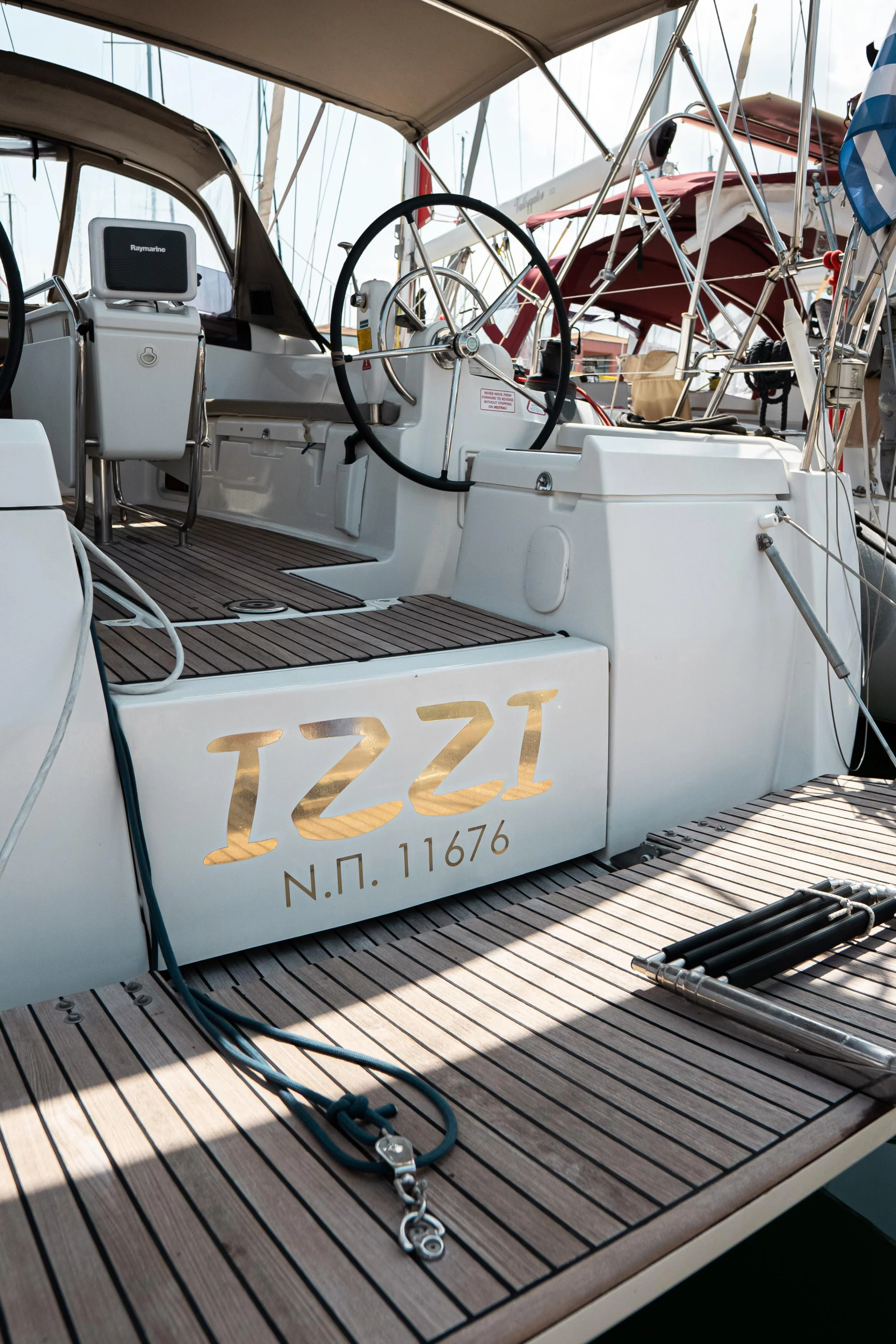 Sun Odyssey 419 (IZZI Boat location in LEFKAS MARINA, D-marin)  - 11