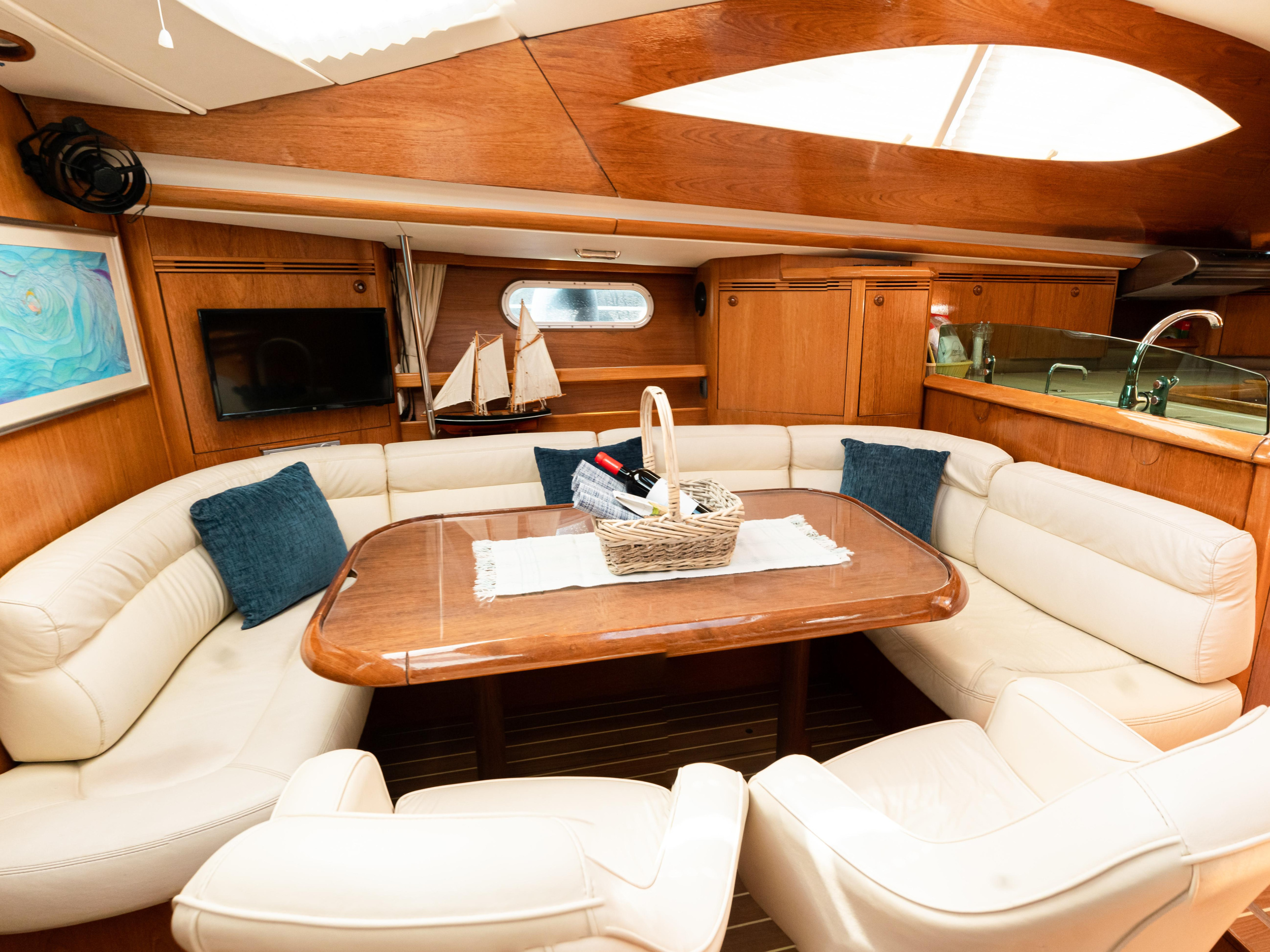 Photo #13 - Sun Odyssey 49DS (EVITA Boat location in LEFKAS MARINA, D-marin) in Lefkada - 12143