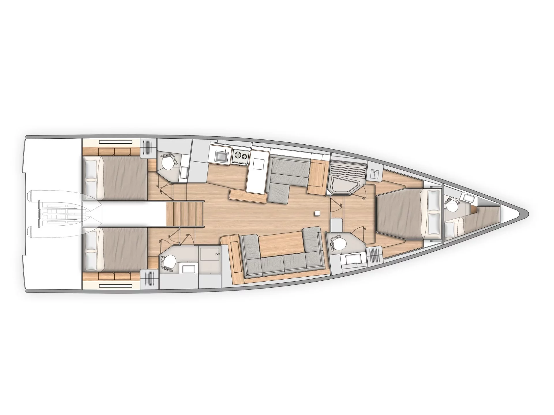 Oceanis Yacht 54 (BIG BLUE) Plan image - 30