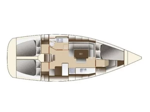 Dufour 375 Grand Large (Tarann) Plan image - 10