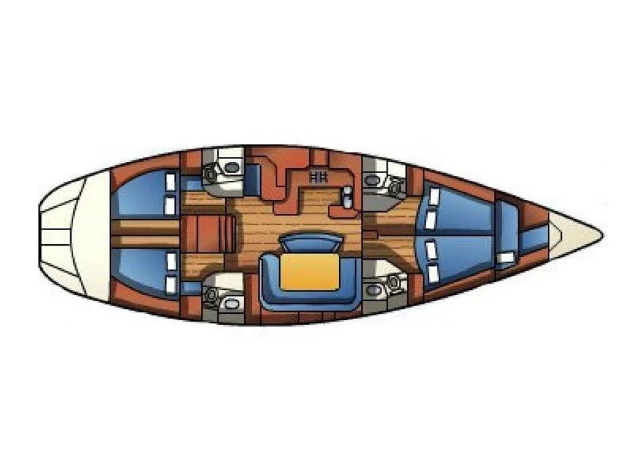 Sun Odyssey 52.2 (Hesiodos) Plan image - 7