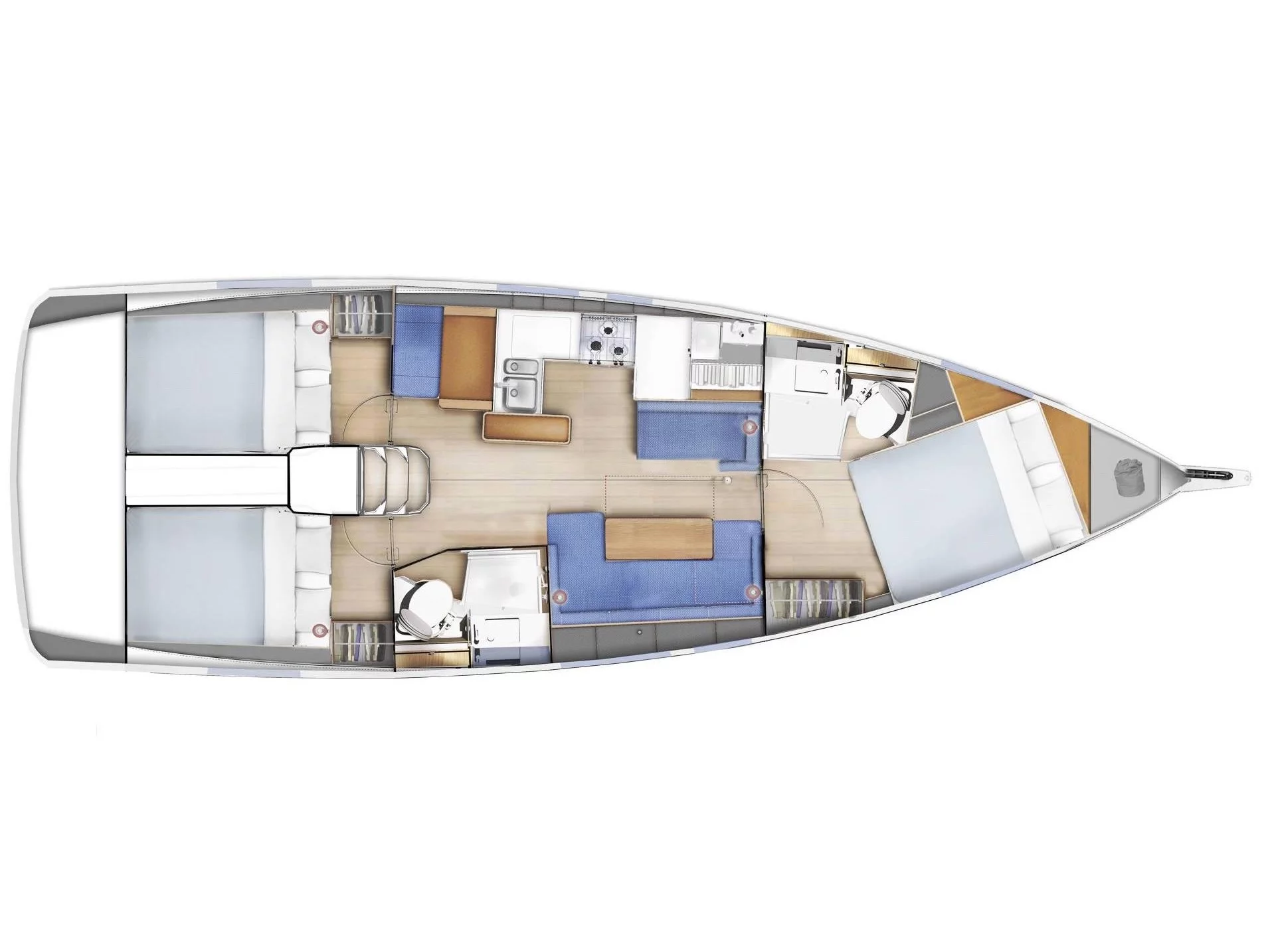 Sun Odyssey 410 (Marianna) Plan image - 47