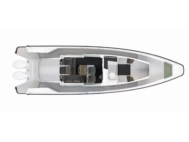 Axopar 37 XC Cross Cabin (2 cabins) (BUGS BUNNY) Plan image - 6