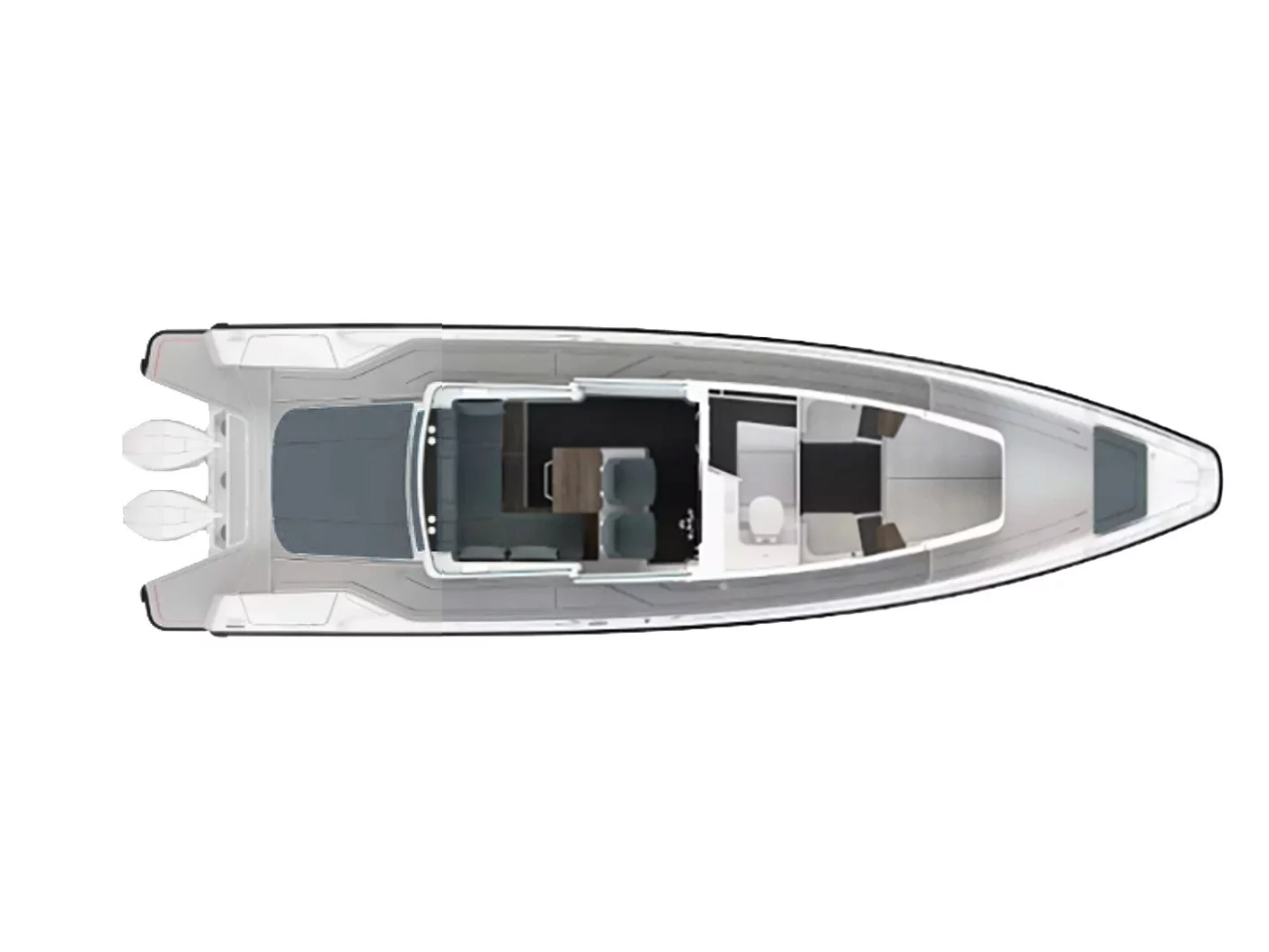 Axopar 37 XC Cross Cabin (1 cabin) (VIDA) Plan image - 9