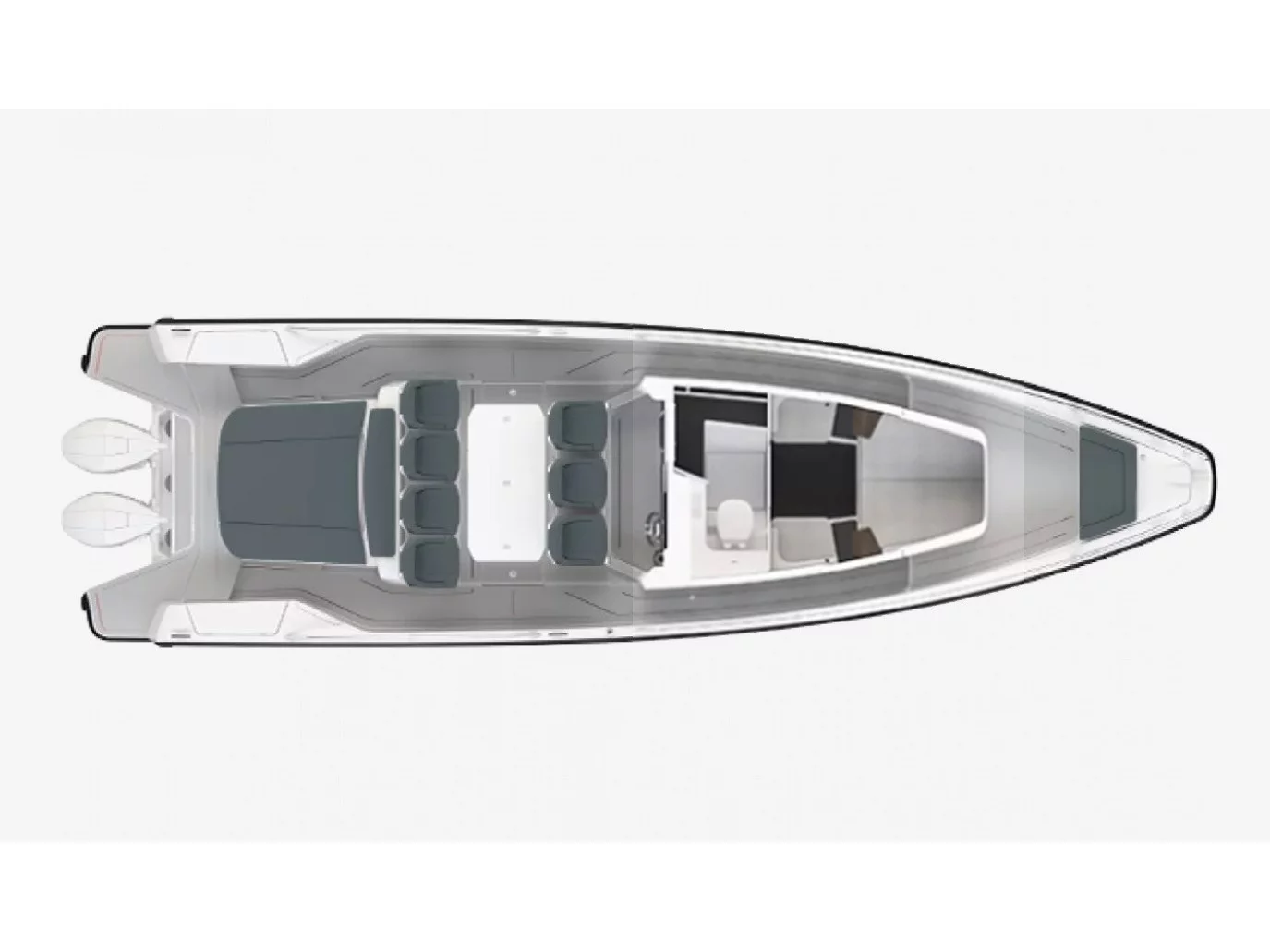 Axopar 37 Sun Top (1 cabin) (ZEUS) Plan image - 6