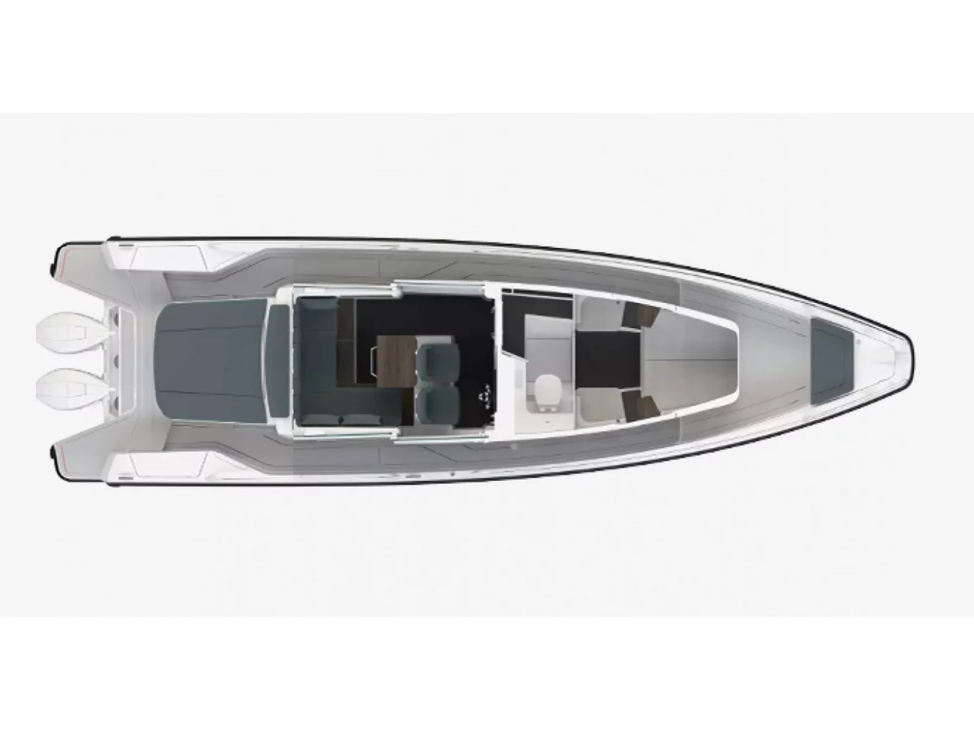 Axopar 37 XC Cross Cabin (1 cabin) (KAIZEN) Plan image - 8