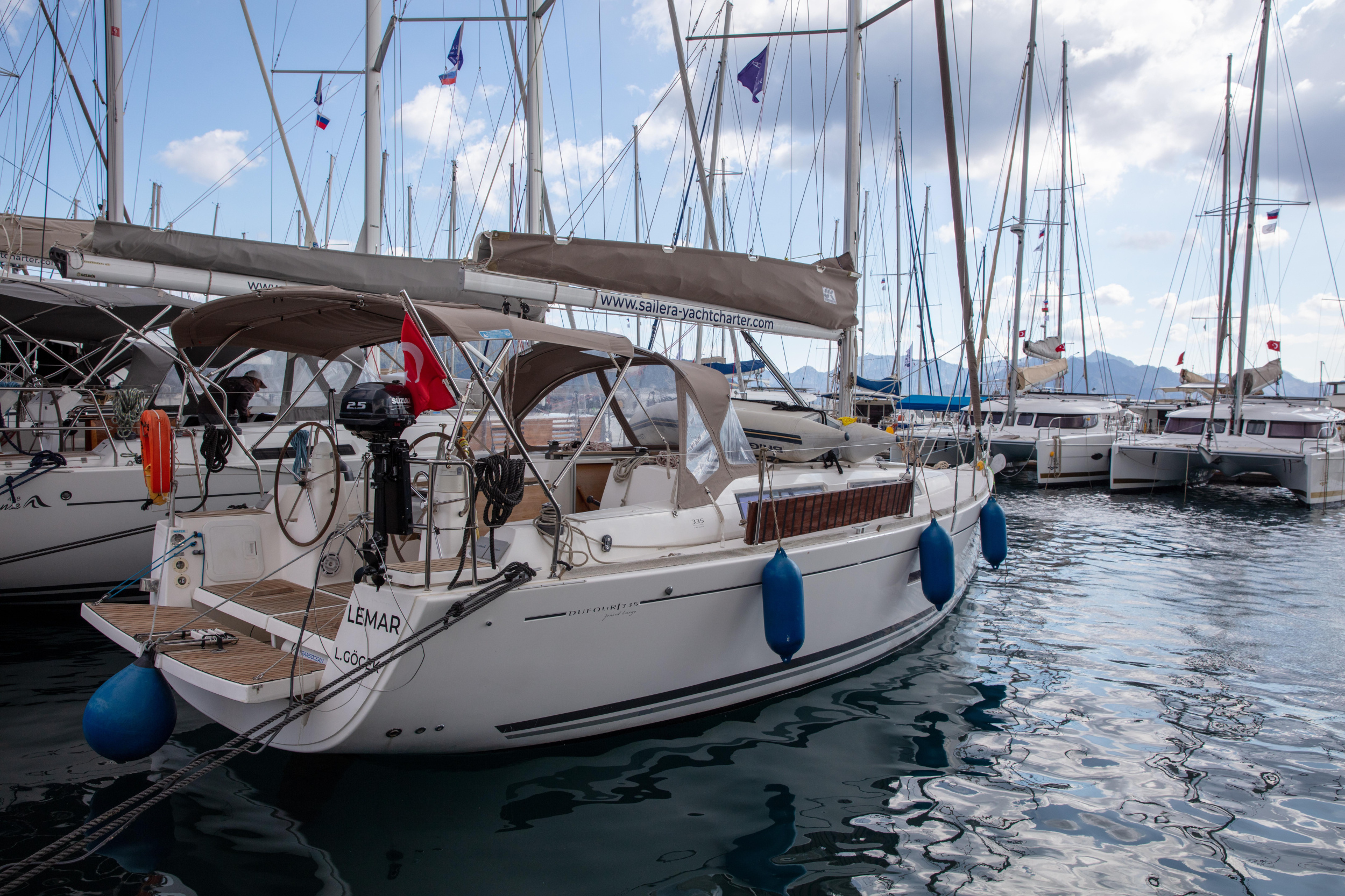 Photo #2 - Dufour 335 Grand Large (Lemar) in Marmaris - 18240