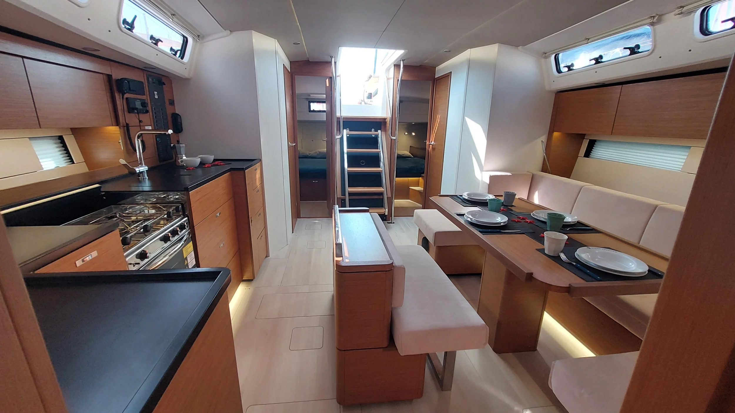 Hanse 460 - 4 cabine - 2 bagni - 8 posti letto (La Mariacristina)  - 18