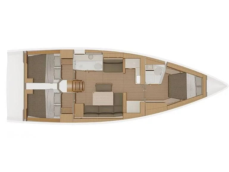 Dufour 430 (Bloody Mary) Plan image - 12
