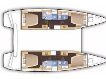 Lagoon 46 (Sea Star) Plan image - 5