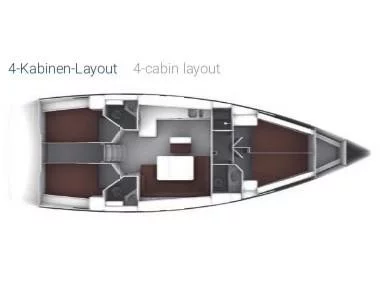 Bavaria Cruiser 46 (Batukaan) Plan image - 2