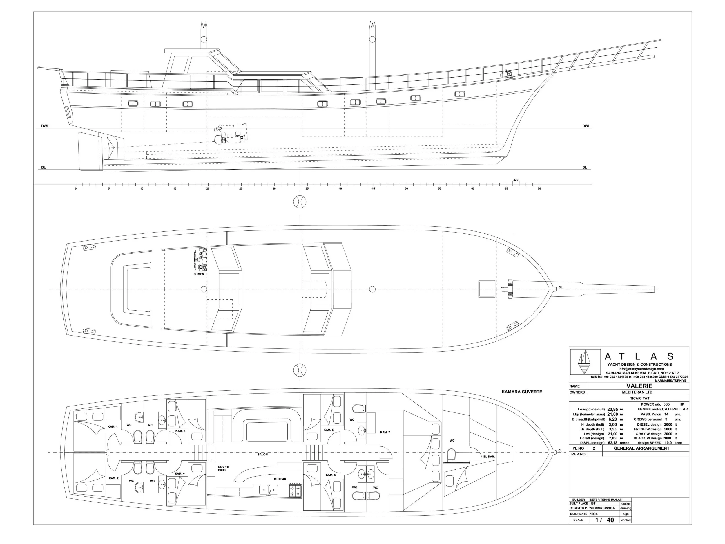 Gulet (Valerie) Plan image - 21