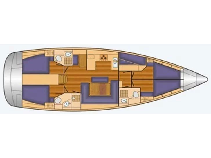 Bavaria Cruiser 50 (Ouranos) Plan image - 1