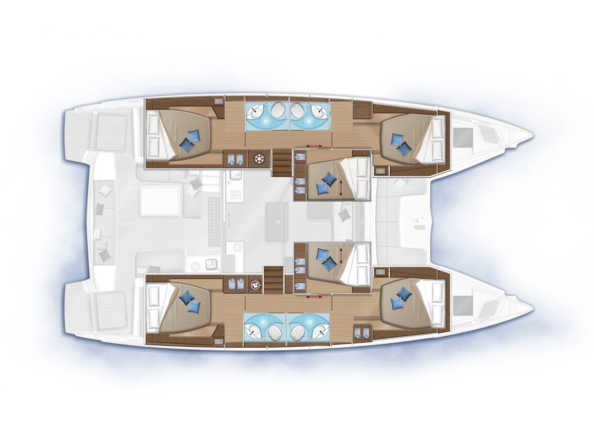 Lagoon 50 Fly (MILA) Plan image - 9
