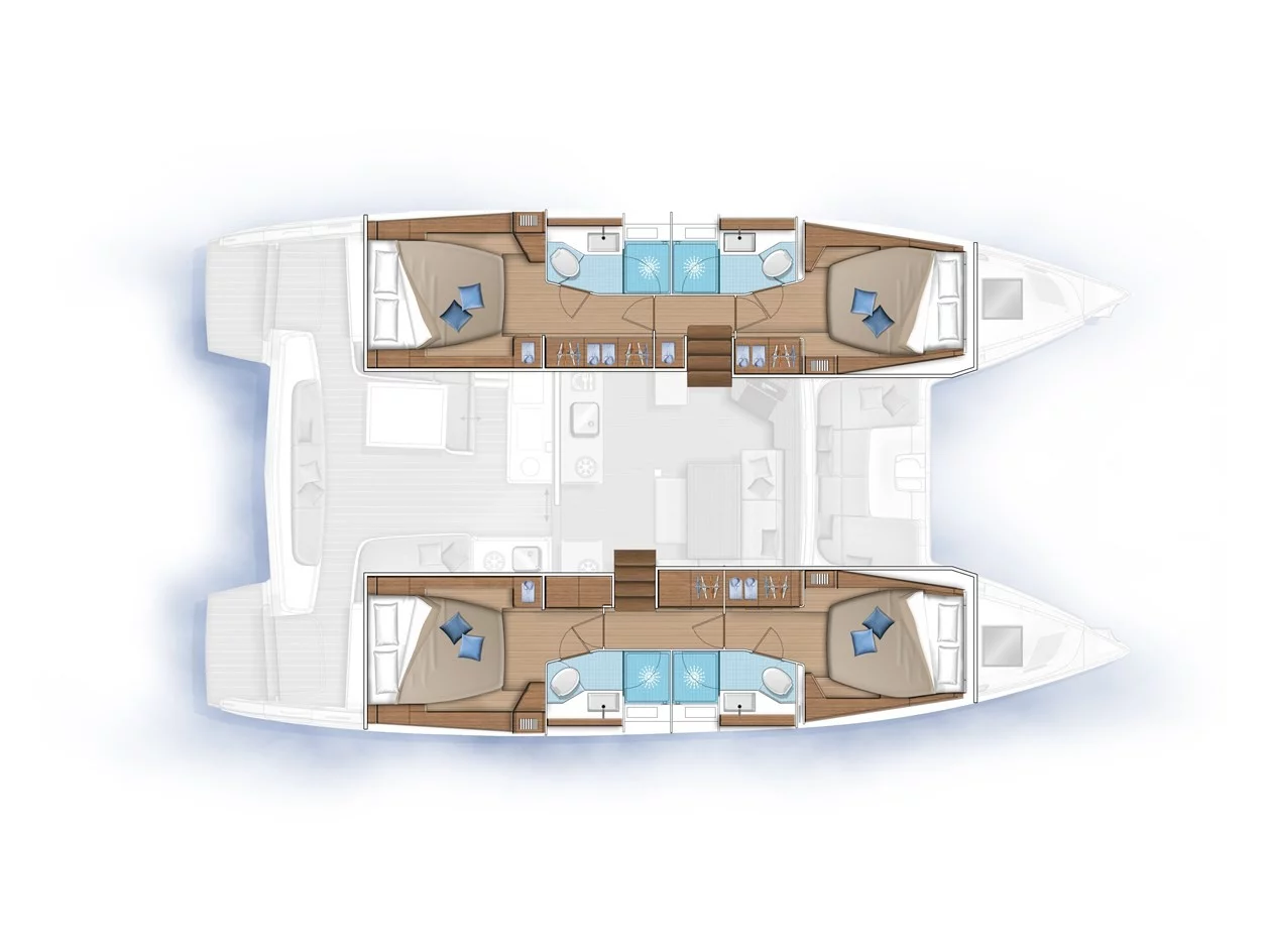 Lagoon 46 Fly (Galeb) Plan image - 12