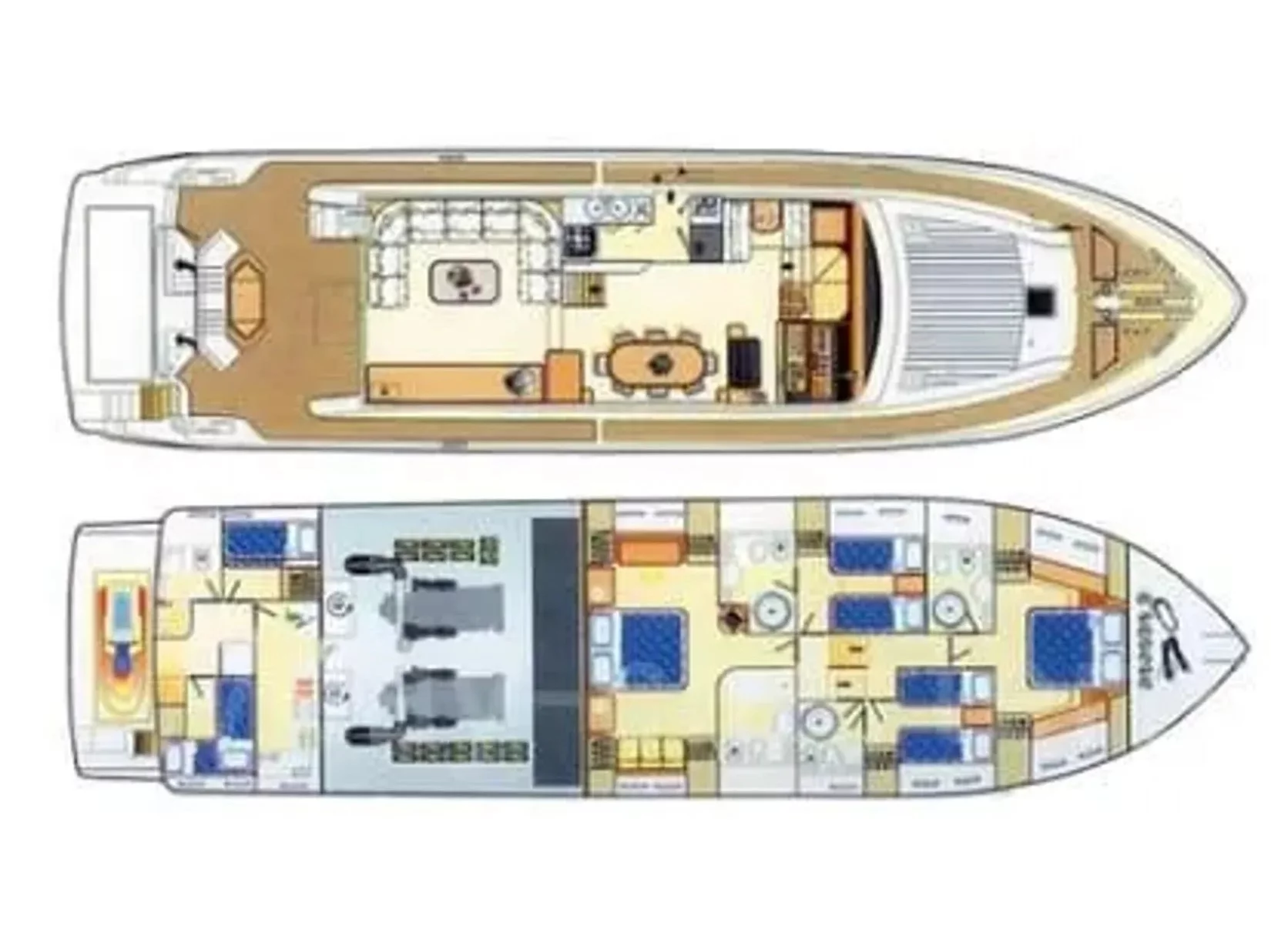 Ferretti 80 (Kentavros II) Plan image - 11
