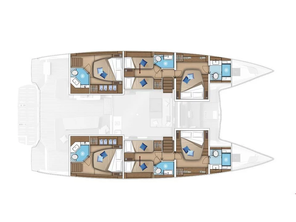 Lagoon 55 (2) (Verina Star) Plan image - 67
