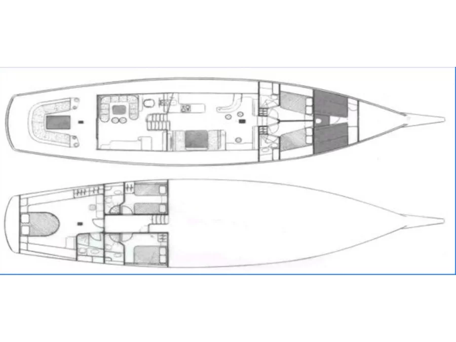 Custom Motor Sailer 80' (Anemos) Plan image - 32