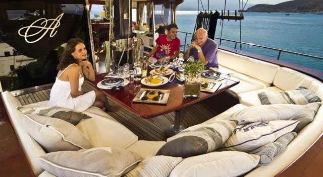 Custom Motor Sailer 80' (Anemos)  - 37