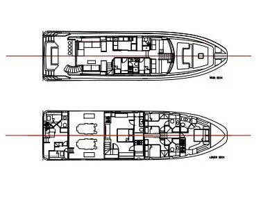 Azimut 85F (La Fenice) Plan image - 33