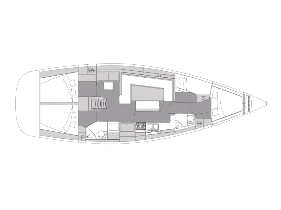 Elan Impression 45 (Flamingo) Plan image - 4