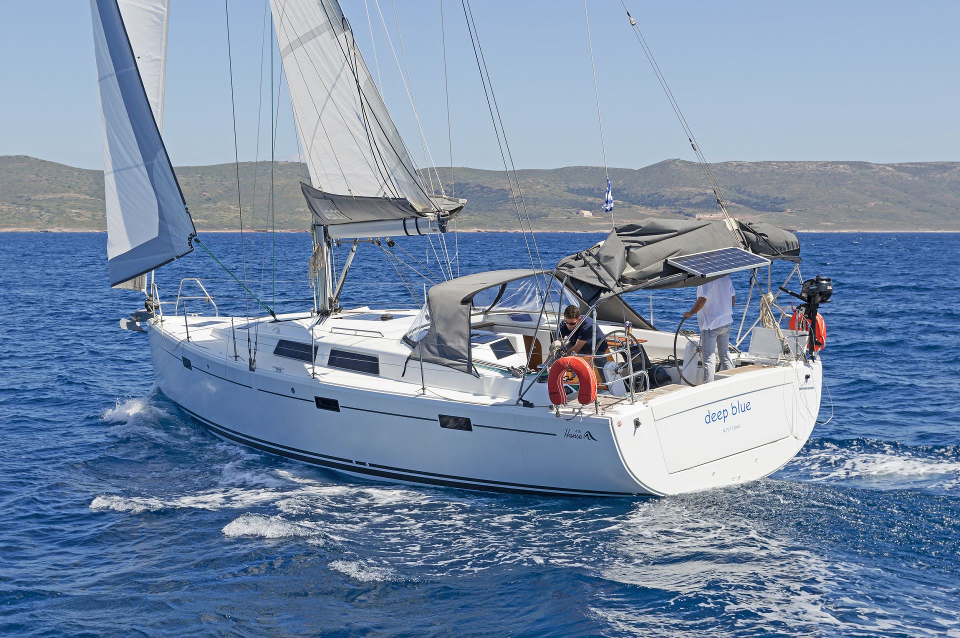 Photo #22 - Hanse 415 (Deep Blue) in Lavrion - 24059