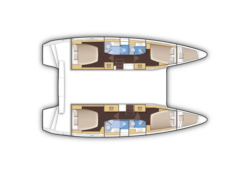 Lagoon 42 & GEN (Deja Vu) Plan image - 28