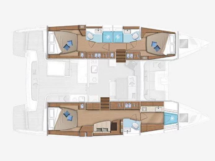 Lagoon 46 (Owner's version) (LINO) Plan image - 17