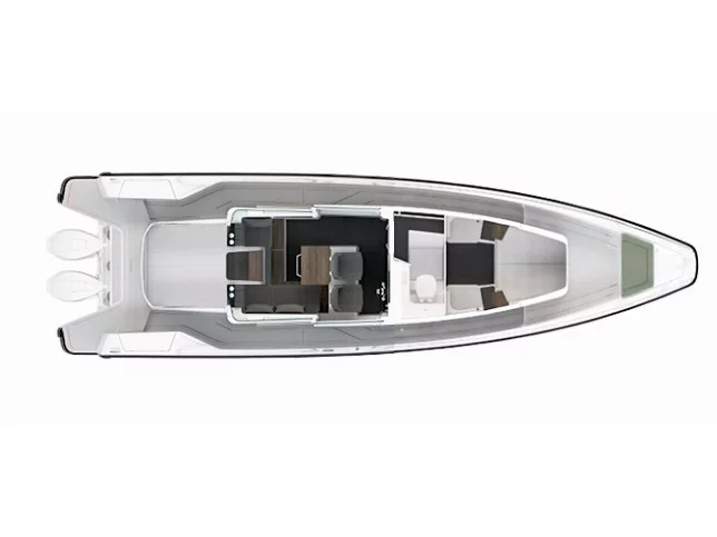 Axopar 37 XC Cross Cabin (2 cabins) (EVA II) Plan image - 4