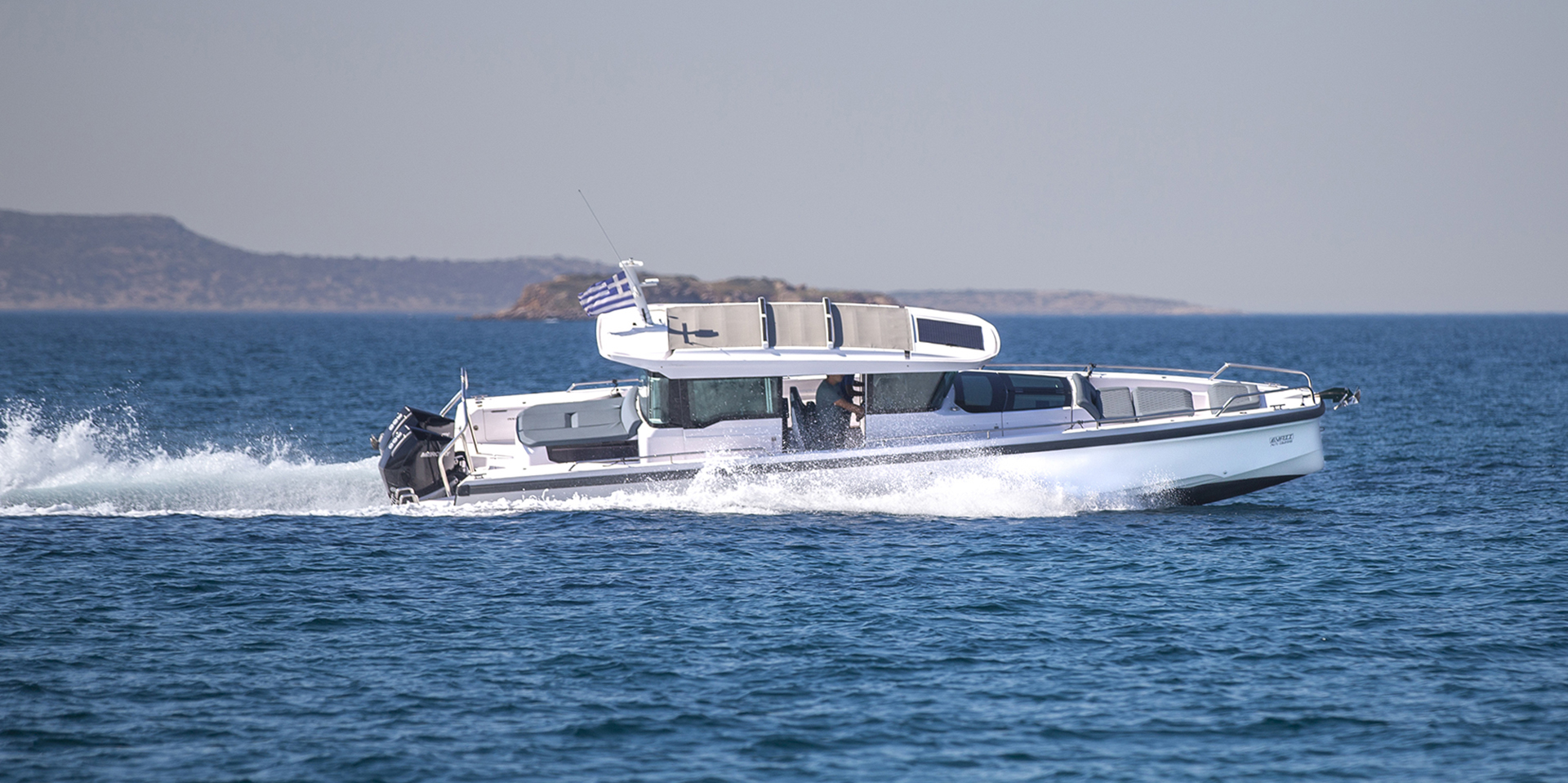 Photo #3 - Axopar 37 XC Cross Cabin (2 cabins) (EVA II) en Athènes - 62043