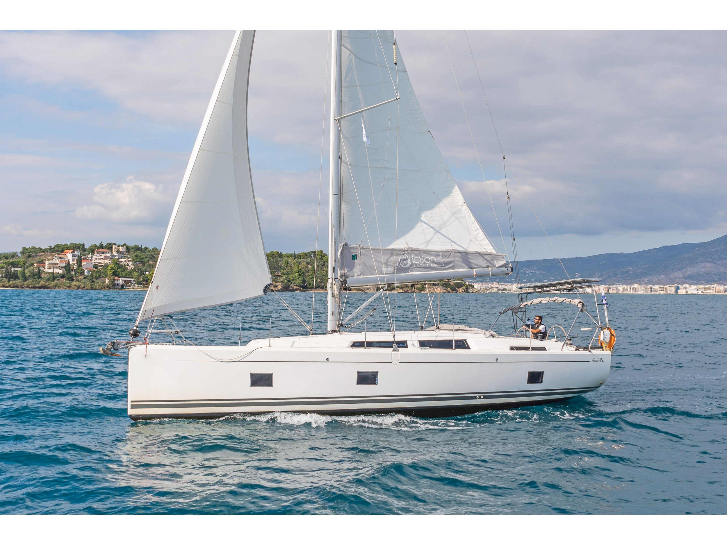 Photo #1 - Hanse 418 (Azur) in Lavrion - 8723