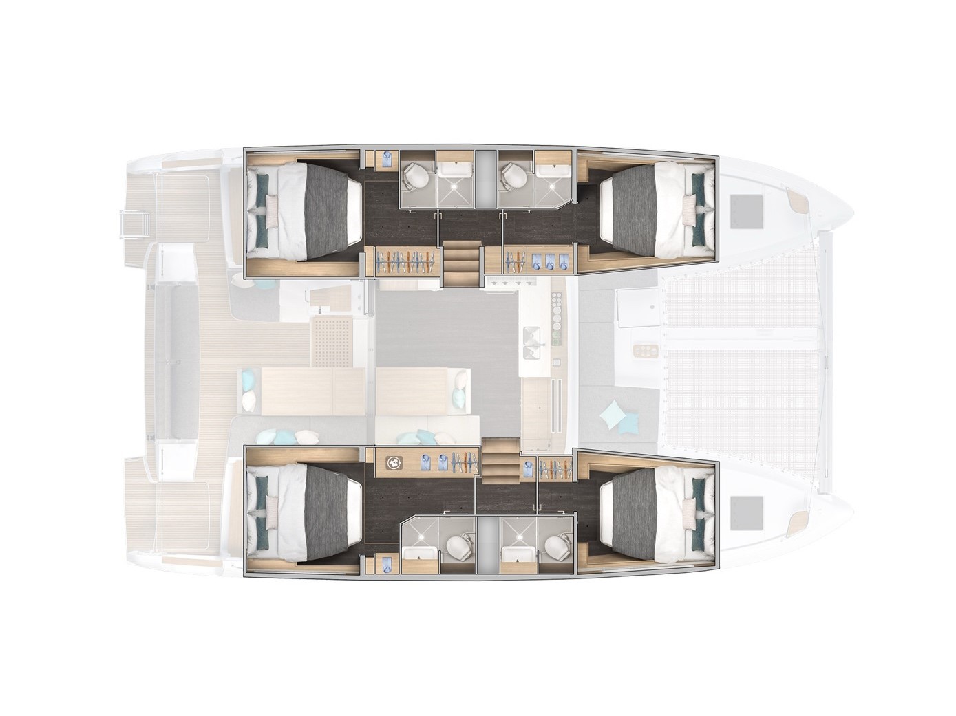 Photo #16 - Lagoon 43 (No name) en Kastela - 64110