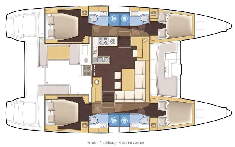 Lagoon 450 Flybridge (Athina (Pax 12))  - 8