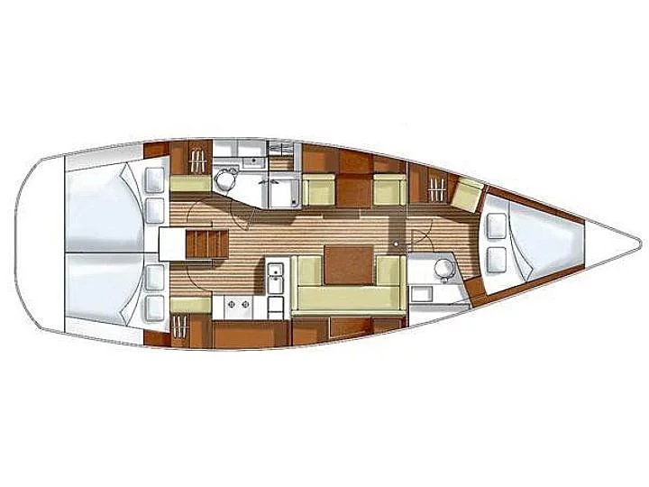 Hanse 400 (Gaia) Plan image - 8