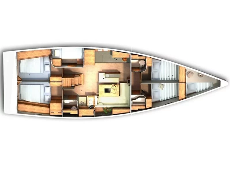 Hanse 505 (Vala) Plan image - 5
