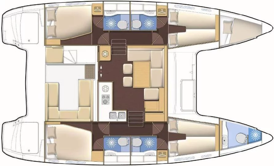 Lagoon 400 S2 (IRIS)  - 25