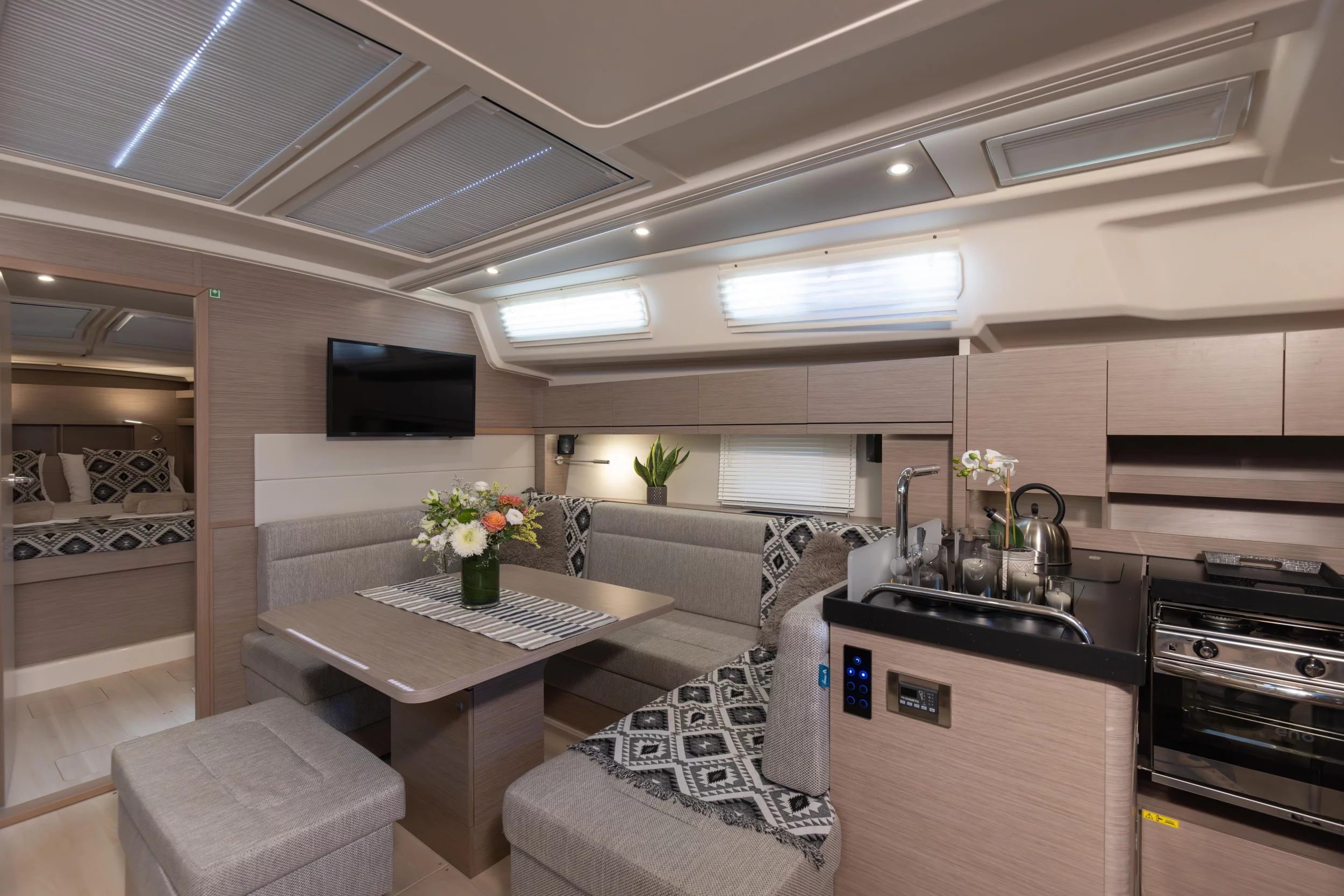 Hanse 458-Owner Edition LUX (GEN, AC, WATERMAKER) (Kalimera)  - 2