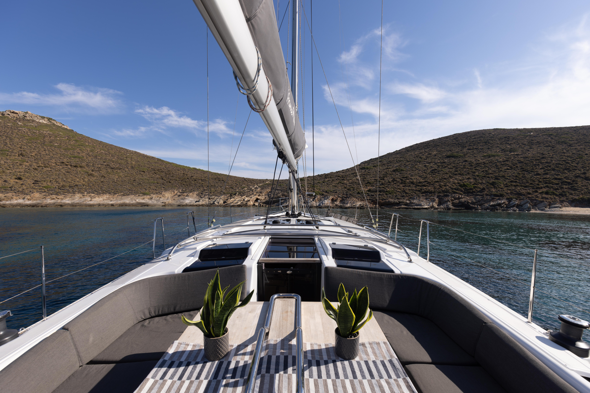 Photo #9 - Hanse 458-Owner Edition LUX (GEN, AC, WATERMAKER) (Kalimera) en Lavrion - 17881