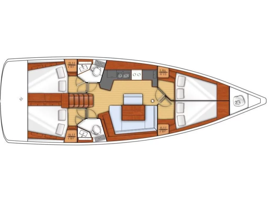 Oceanis 45 () Plan image - 5