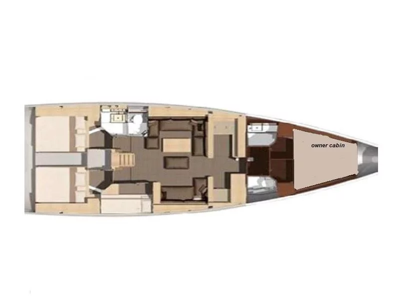 Dufour 512 Grand Large (Sofia) Plan image - 9