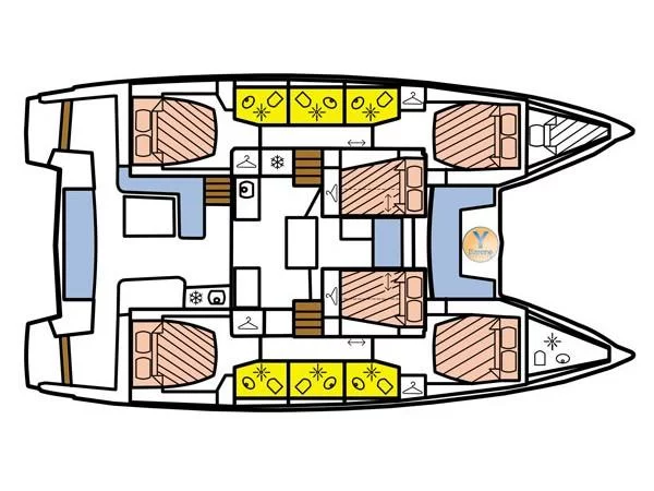 Lagoon 50 (Ocean) Plan image - 17