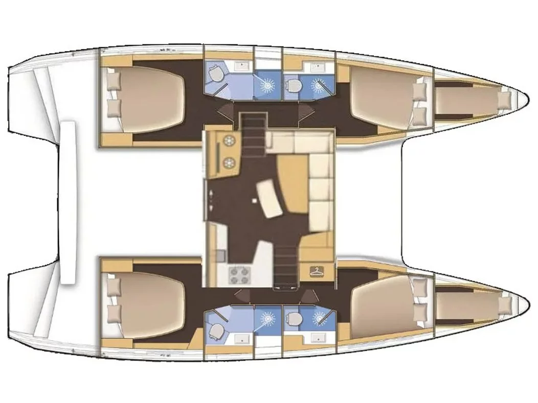 Lagoon 42 (Best Q) Plan image - 22