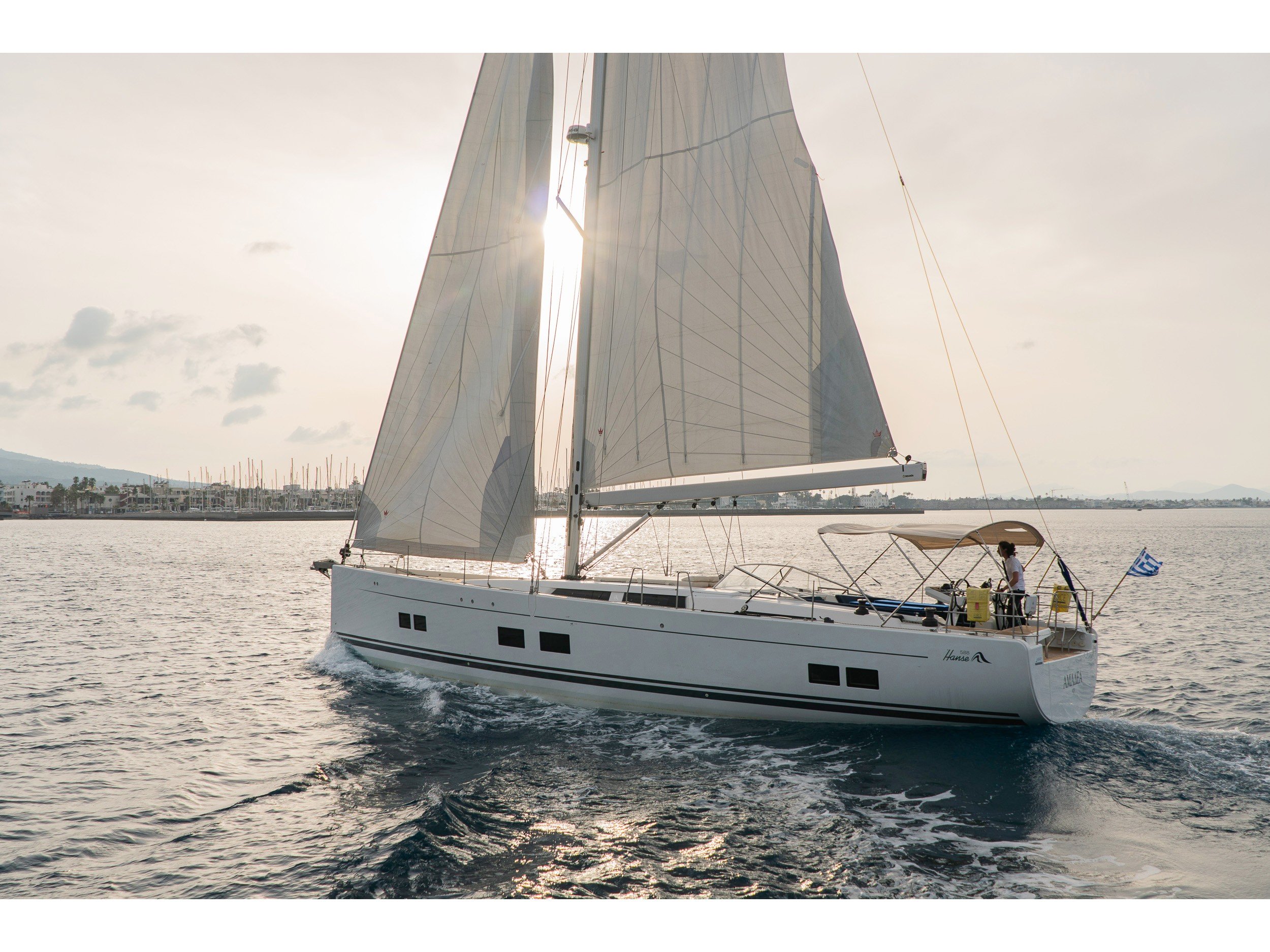 Photo #1 - Hanse 588 - ONLY SKIPPERED (Amadea (ONLY SKIPPERED)) en Kos - 10744