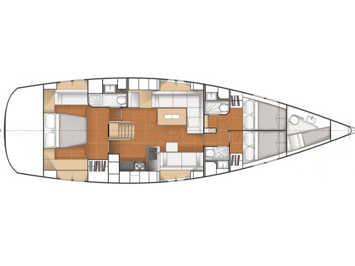 Photo #3 - Hanse 545 (MAE) in Izola - 18556