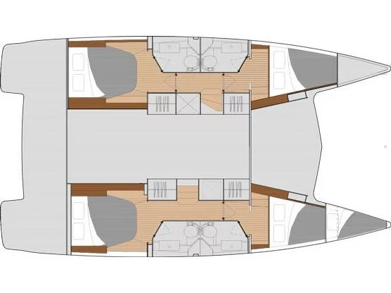 Fountaine Pajot Isla 40 (LUNA) Plan image - 4