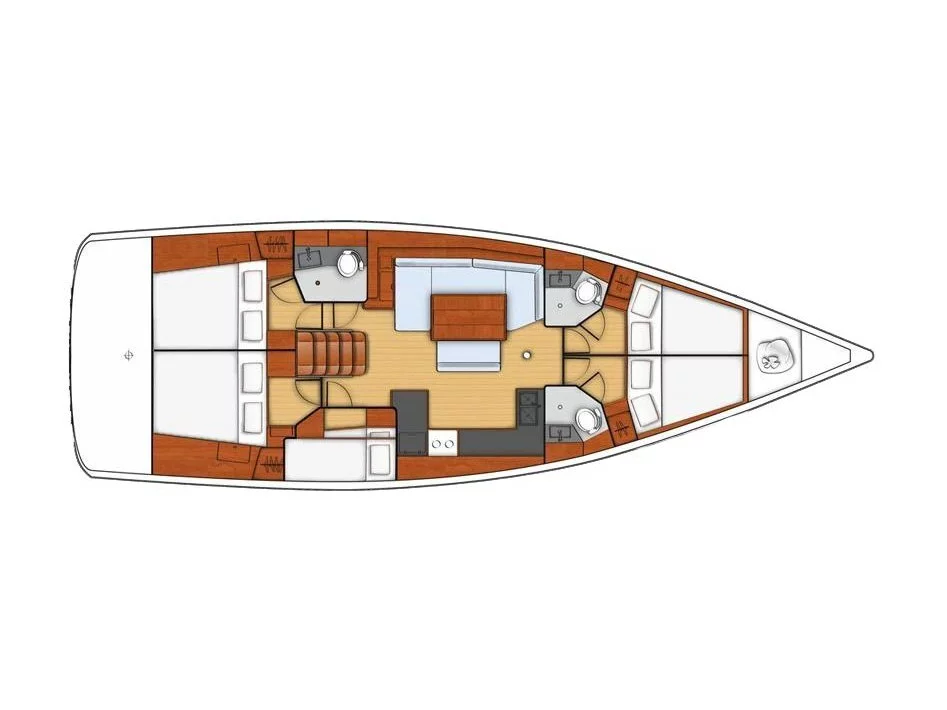 Oceanis 48 (Annita) Plan image - 6