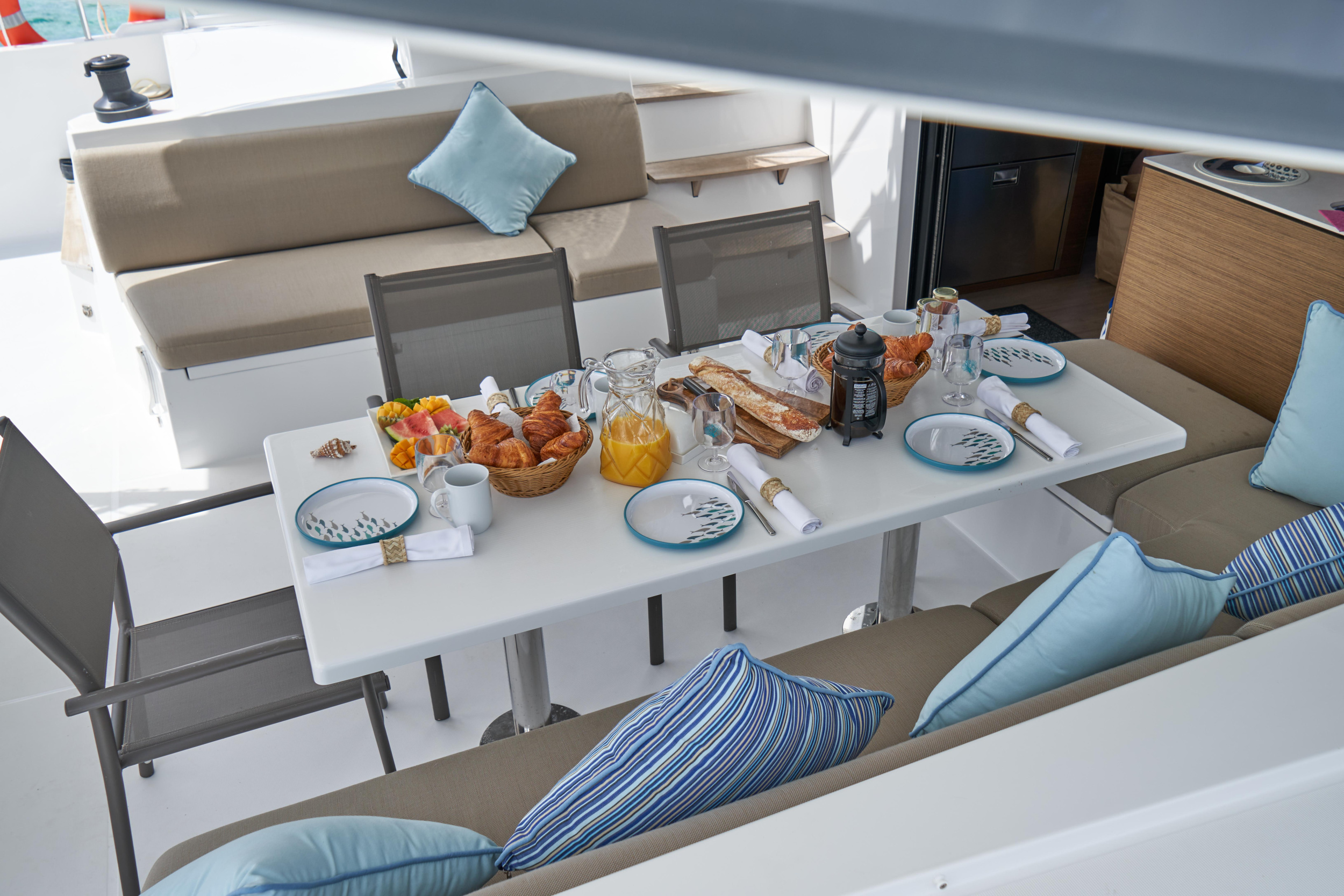 Photo #6 - Nautitech 46 Fly (Sea Spirit III) in La Balise Marina - 16880