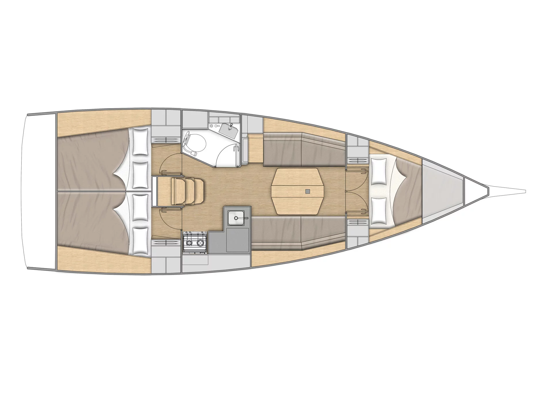 Oceanis 34.1 (Clara) Plan image - 9