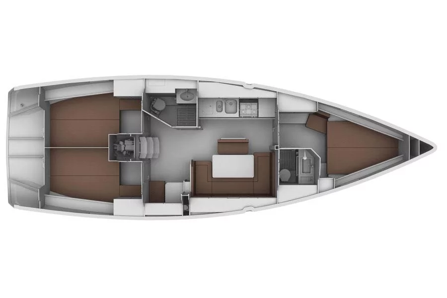 Bavaria 40 BT '13 (Morana) Plan image - 2